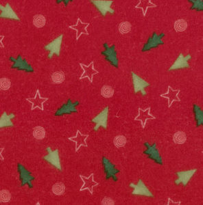 Winter Wonderland Christmas Tree Red
