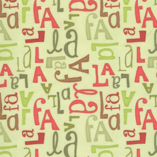 12 Days of Christmas Fa La La Fir Tree Flannel-moda christmas flannel fabric trees holiday seasonal 12 days of fir tree 27025