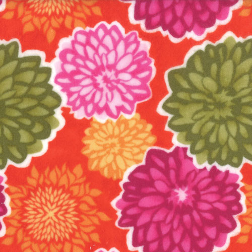 Terrain Dahlia Bloom Flannel-Moda Terrain Dahlia Bloom Flannel Fabric #27091 13F