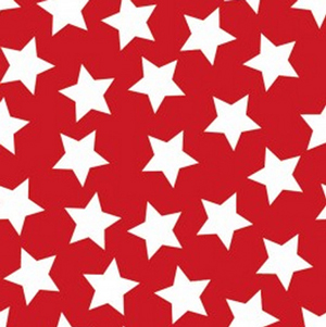 White Stars on Red Flannel-Camelot Fabrics 21547 White Star Red Flannel Fabric