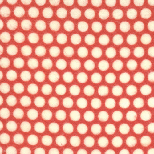 Bliss Polka Scarlet Flannel-Bliss polka dot scarlet 55023 Flannel Fabric bonnie camille