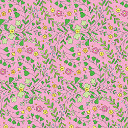 Believe Blossom Swirl Pink Flannel-blend fabrics flannel believe jone hallmark blossom swirl pink 103.101.02.1F