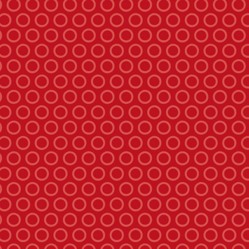 All Star Cheery Circles Red