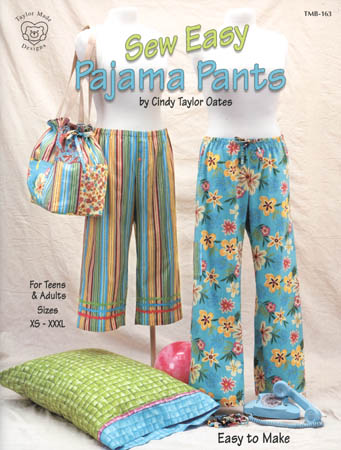 Pattern - Sew Easy Pajama Pants by Cindy Taylor Oates