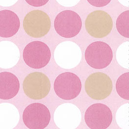 Claire Bella Pink Brown Large Dot