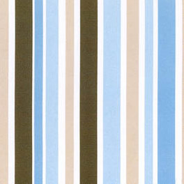 Claire Bella Blue Brown Stripe
