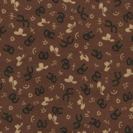 Buckaroo Horseshoe Brown