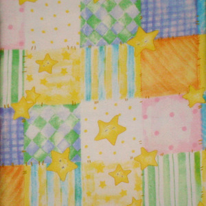Star Patchwork Flannel-flannel fabric Star Patchwork