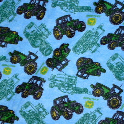 John Deere Tractor Blue