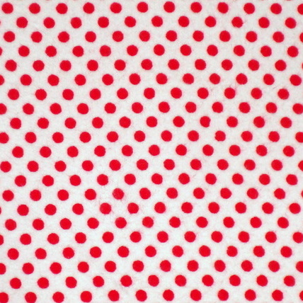 Polka Dot Red White