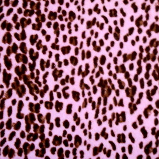Chic Bebe Pink Brown Leopard Print