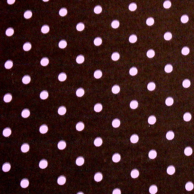 Chic Bebe Pink Brown Polka Dot