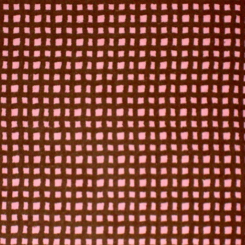 Wavy Check Pink and Brown