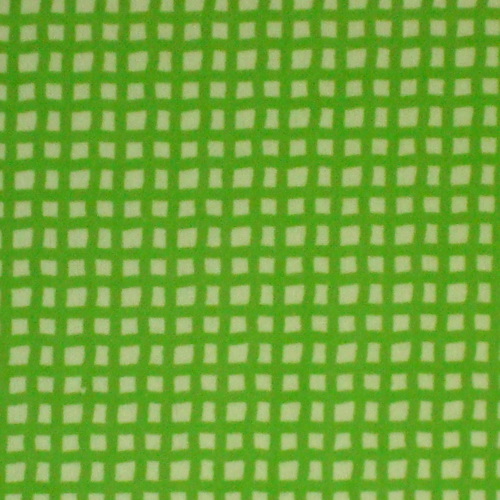 Wavy Check Lime Green