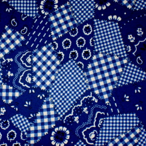 Buckaroo Bandana Blue
