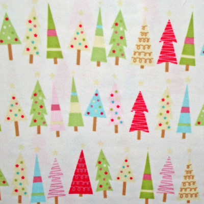 Be Merry Christmas Trees Cream