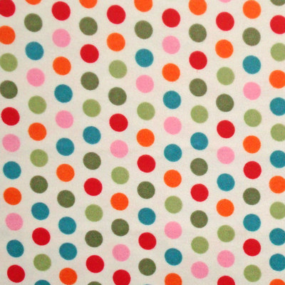 Just Dreamy Polka Dots Red Pink Orange Green