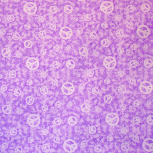 Retro Peace Sign Purple Marbled Flannel-flannel fabric purple peace sign retro marbled