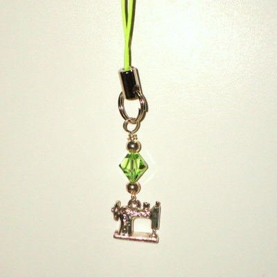 Scissor Pal - Sewing Machine with Green Crystal