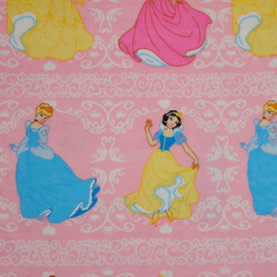 Disney Princess Stripe Flannel-flannel fabric springs disney princess cinderella belle sleeping beauty snow white
