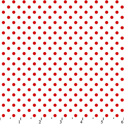 Dots - Red White Flannel-david textiles flannel fabric red white polka dot