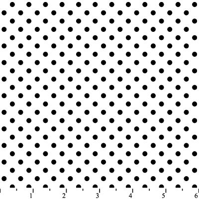 Dots - Black White Flannel-david textiles flannel fabric black white polka dot