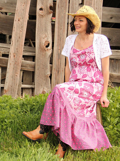 Pattern - Empire Maxi Dress by Joel Dewberry-Sewing Pattern joel dewberry empire maxi dress