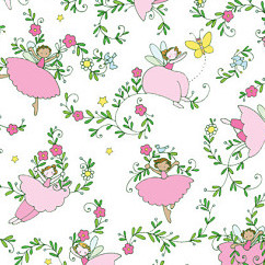 Believe Fairy Toss Pink Flannel-blend fabrics flannel believe jone hallmark fairy toss pink 103.101.04.1F