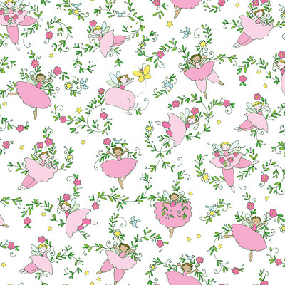 Believe Fairy Toss Pink Flannel-blend fabrics flannel believe jone hallmark fairy toss pink 103.101.04.1F