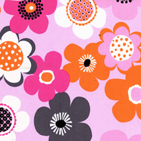 Modern Flora Flannel-michael miller flannel fabric modern flora floral big flower