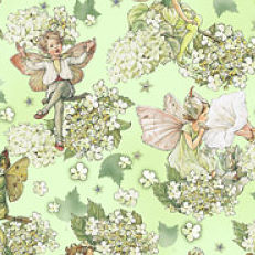 Morning Fairies Flannel-michael miller flannel fabric morning fairies