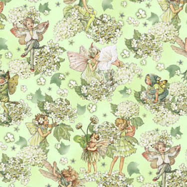 Morning Fairies Flannel-michael miller flannel fabric morning fairies