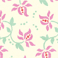 Fresh Cut Flannel - Dittybud Pink-free spirit flannel fabric fresh cut heather bailey Dittybud Pink FAHB006
