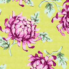 Fresh Cut Flannel - Painted Mum Green-free spirit flannel fabric fresh cut heather bailey painted mum green FAHB007