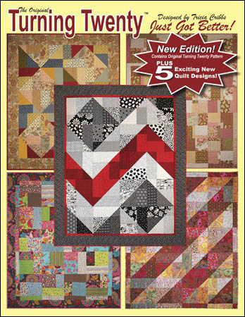 Pattern Book - Turning Twenty Just Got Better-turning twenty quilt book sewing instruction