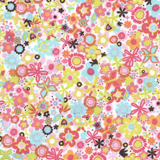 Tiny Flowers Flannel-michael miller flannel fabric tiny flowers #FX4914