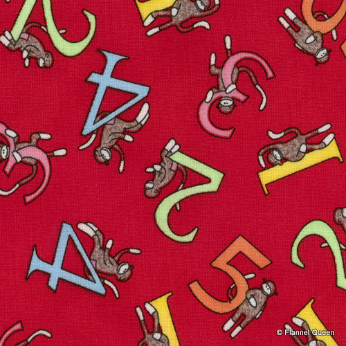 Funky Monkey Counting Red
