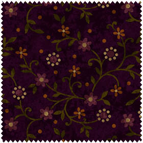 Flannel Essentials V Floral Vine Purple-flannel fabric henry glass essentials v floral vine flower purple 7547-55