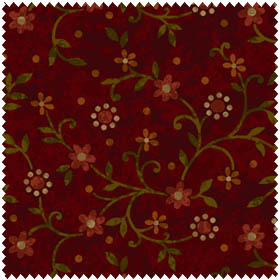 Flannel Essentials V Floral Vine Rose-flannel fabric henry glass essentials v floral vine flower rose 7547-88