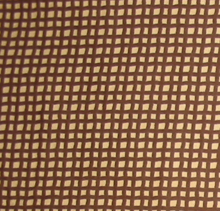 Wavy Check Brown and Tan
