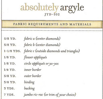 Pattern - Absolutely Argyle Quilt by Jody Taylor-quilt pattern flannel jody taylor sewing cotton applique absolutely argyle JTD-102
