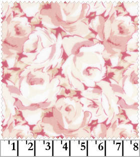 Winter Palace Floral Rose Flannel-Flannel Fabric maywood studio f711 rose floral winter palace