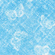 Ice Garden Butterfly Blue Floral Flannel-Flannel Fabric maywood studio f7996 butterfly blue ice garden