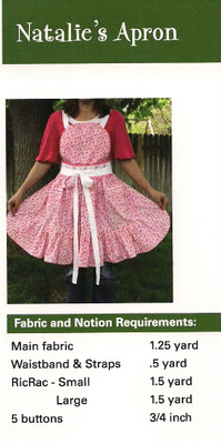 Pattern - Natalie's Apron by Nellie's Needle-sewing pattern apron natalie nellie's needle
