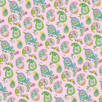 Believe Paisley Pink Flannel-blend fabrics flannel believe jone hallmark paisley pink 103.101.07.2F
