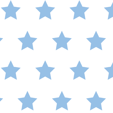 Infant Boy Large Blue Stars Flannel-david textiles flannel fabric infant basics boy large blue star SK10561F1