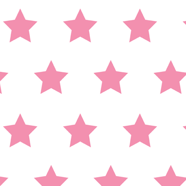 Infant Girl Large Pink Stars Flannel-david textiles flannel fabric infant basics girl large pink star SK10561F2