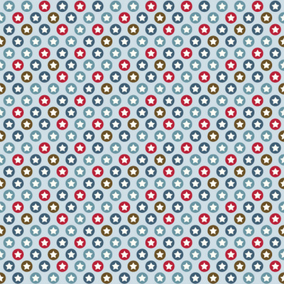 All Star Dot on Blue