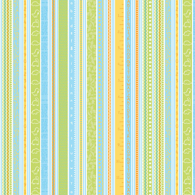 Babysaurus Stripe Flannel-blend fabrics flannel babysaurus baby dinosaur dino stripe 106.101.07.1F