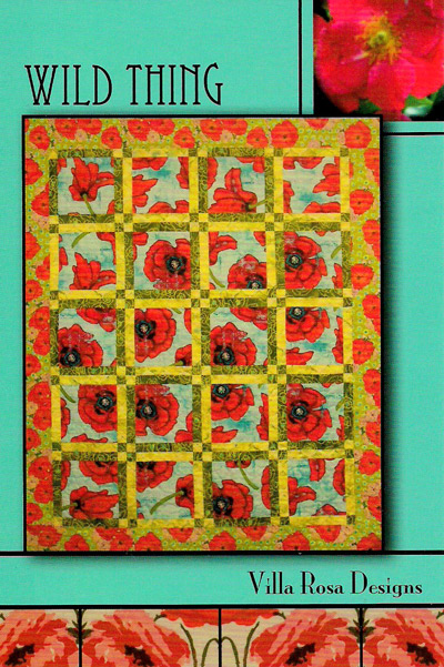 Pattern - Wild Thing Sewing Card by Villa Rosa Designs-sewing card pattern wild thing villa rosa design quilt free shipping